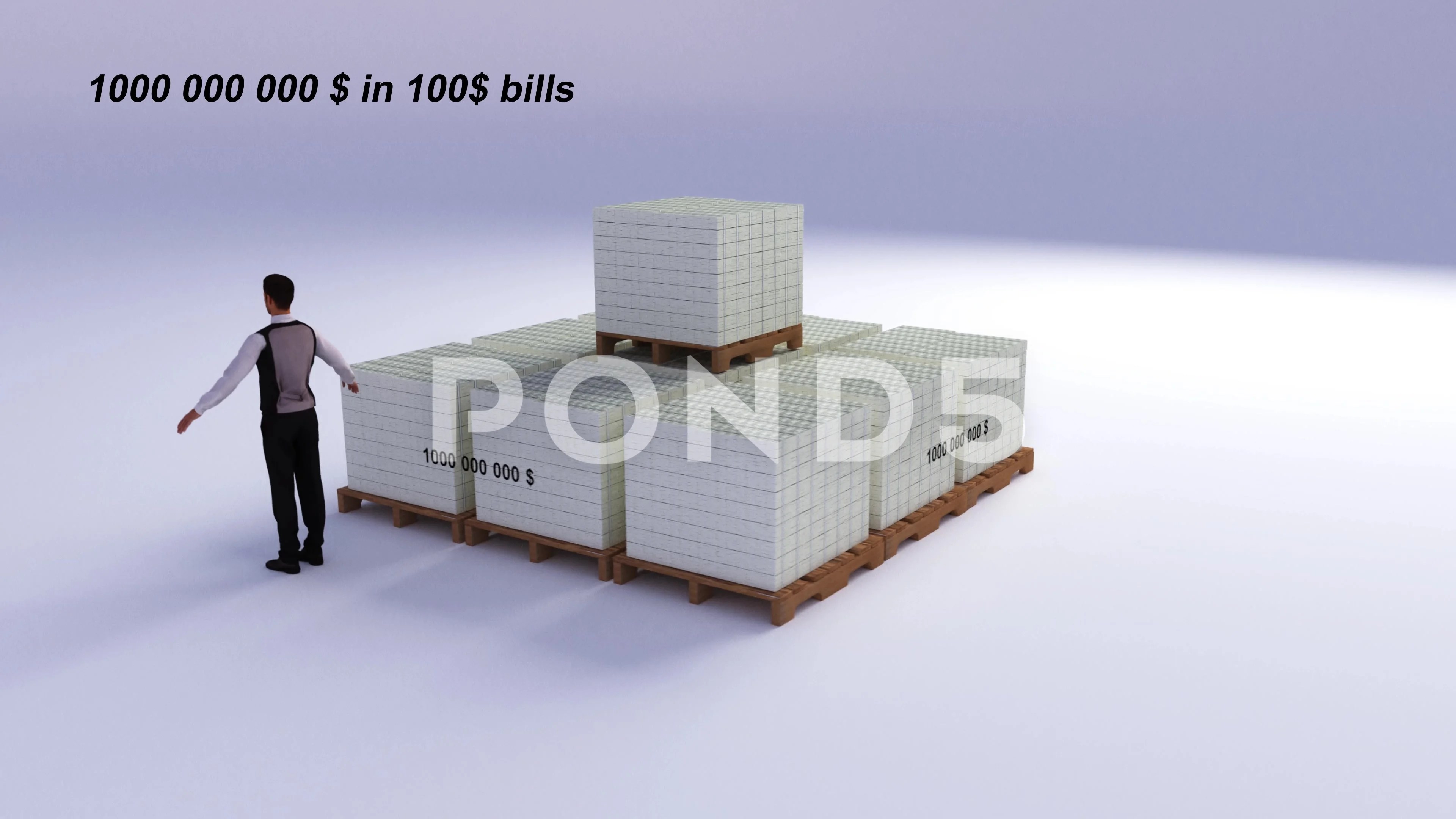 What Does 1 Billion Dollars In 100 Dollar Bills Look Like