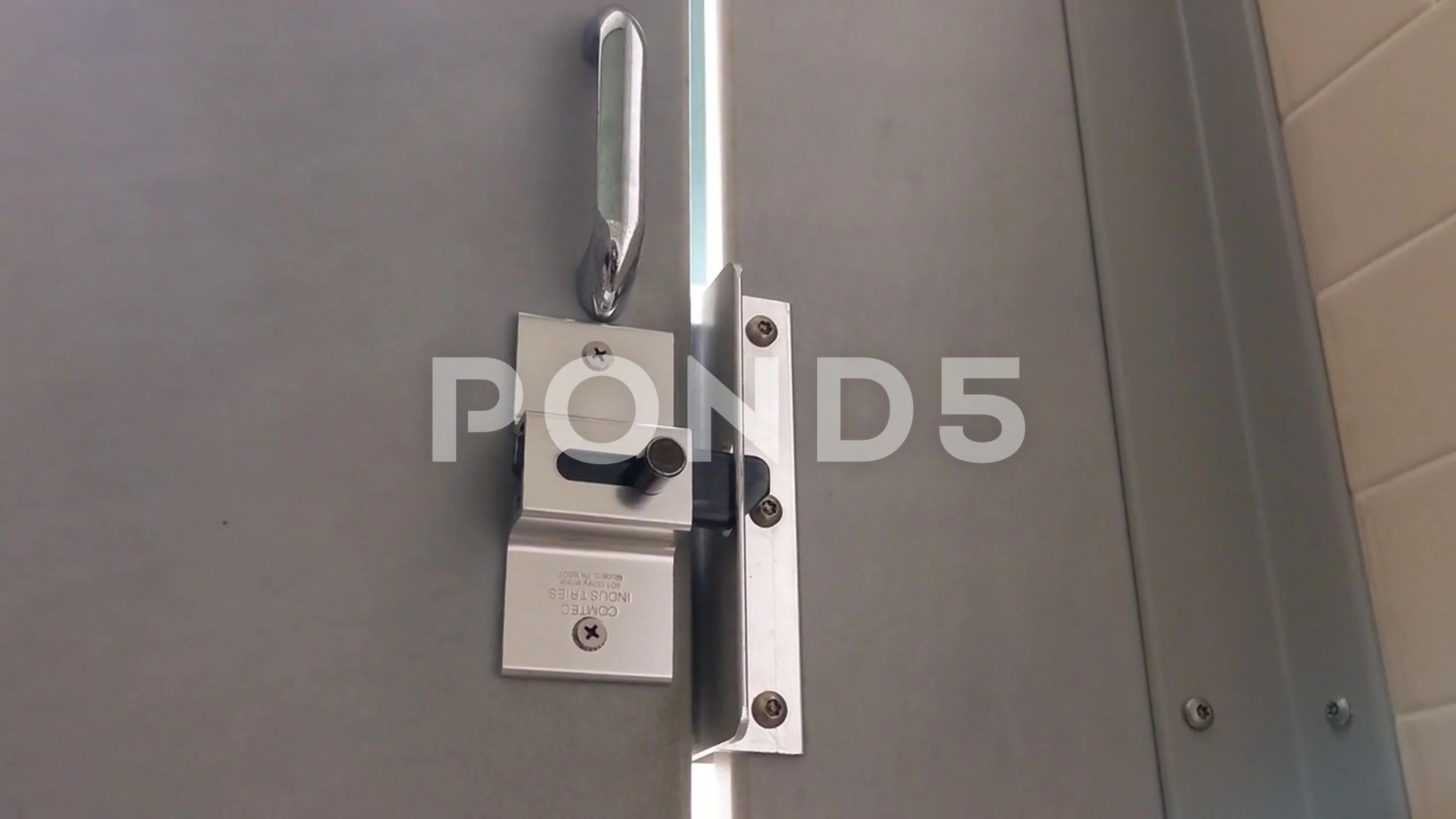 Bathroom Stall Door Lock