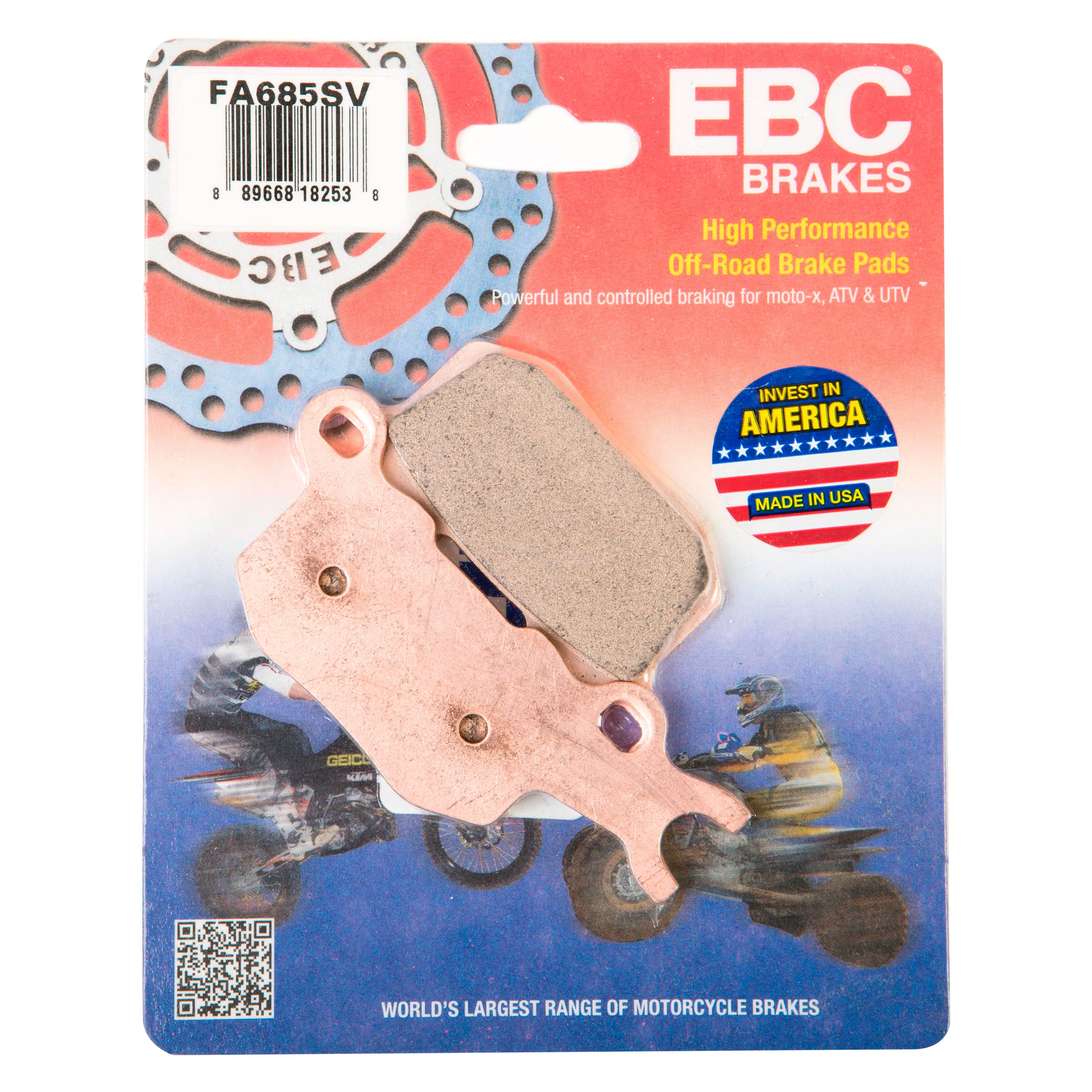 EBC® CanAm Defender HD8 2017 SV Series™ Severe Duty Sintered Brake