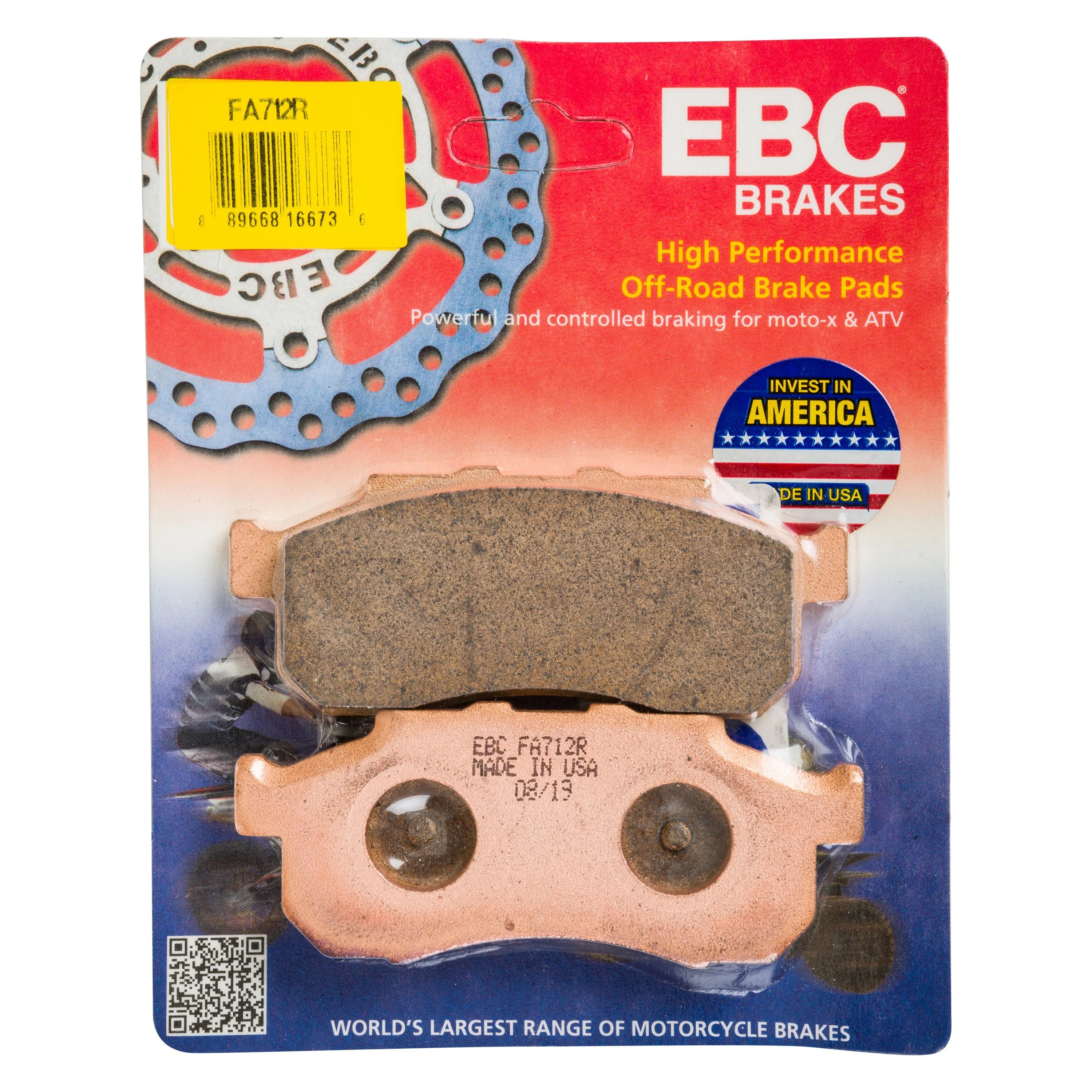 EBC® Honda SXS700 Pioneer 7004 2016 R Series™ Heavy Duty Sintered