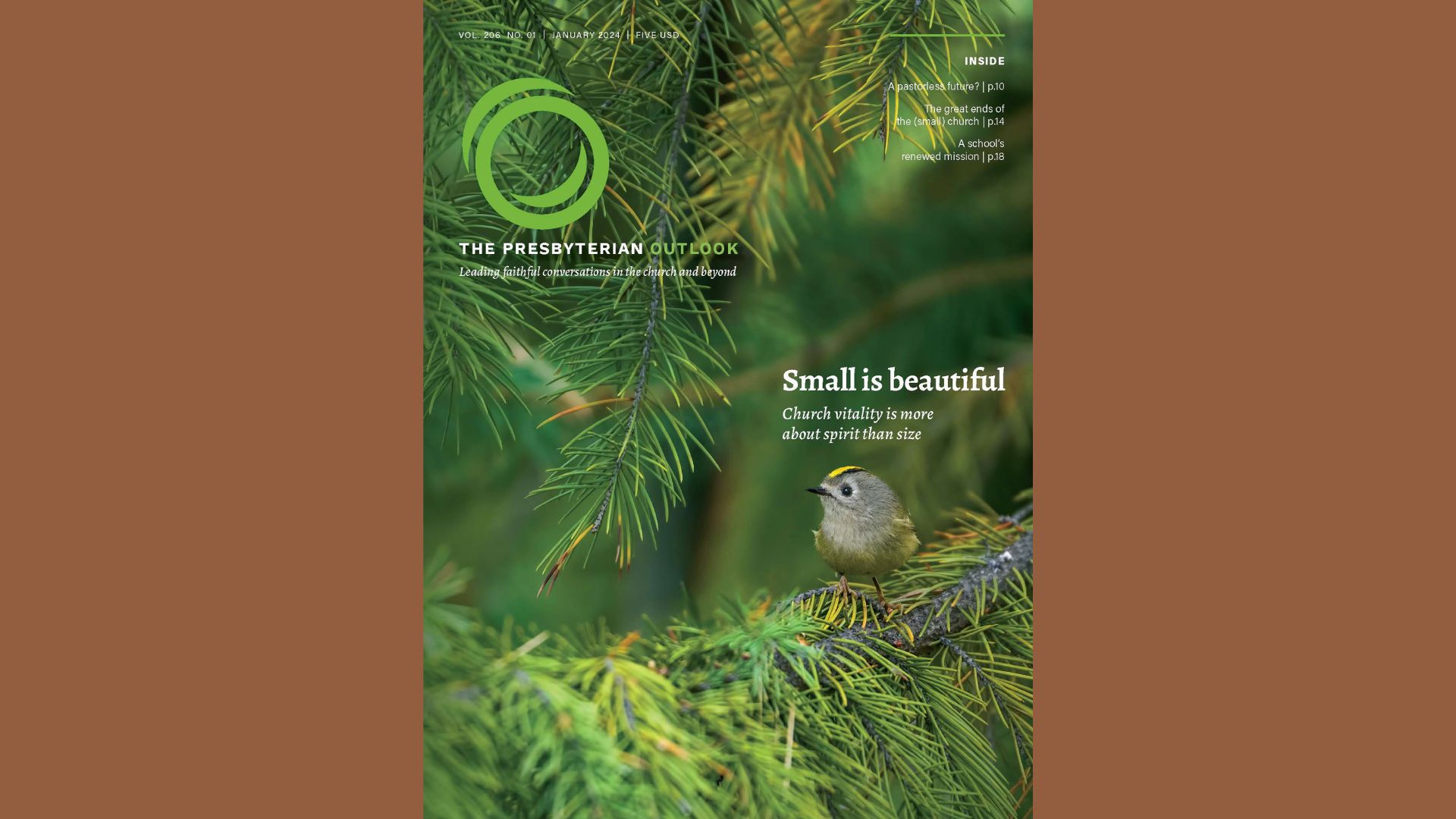 January 2024 The Presbyterian Outlook January 2024 The Presbyterian Outlook