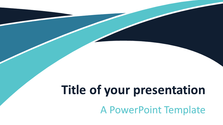Blue Wave PowerPoint Template