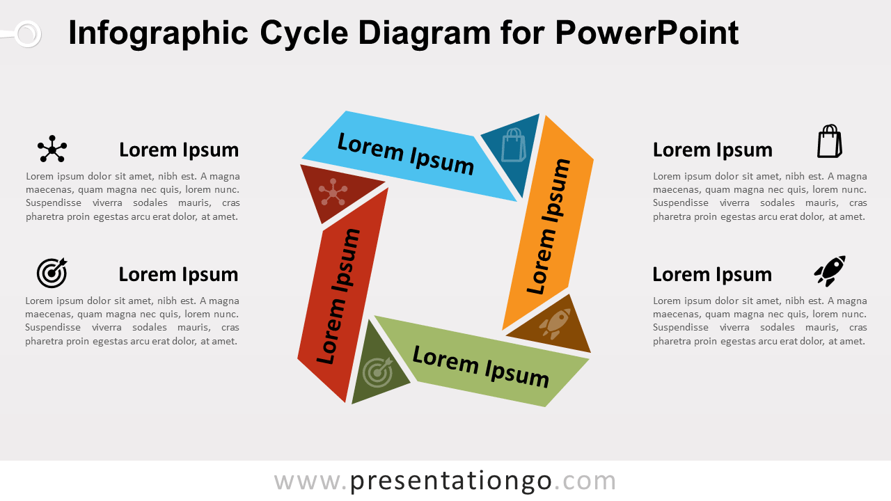 Infographic Cycle Diagram for PowerPoint