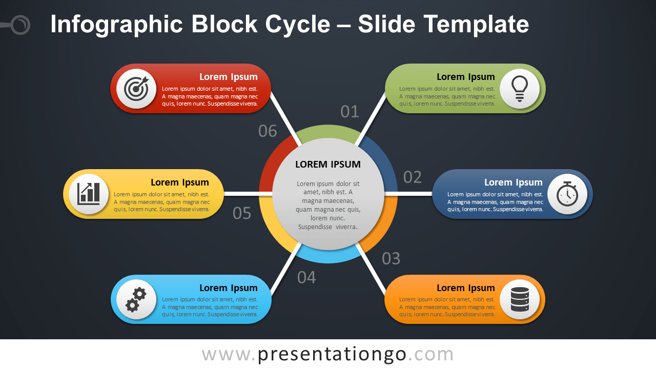 Infographic Cycle Diagram For Powerpoint And Google Slides Images