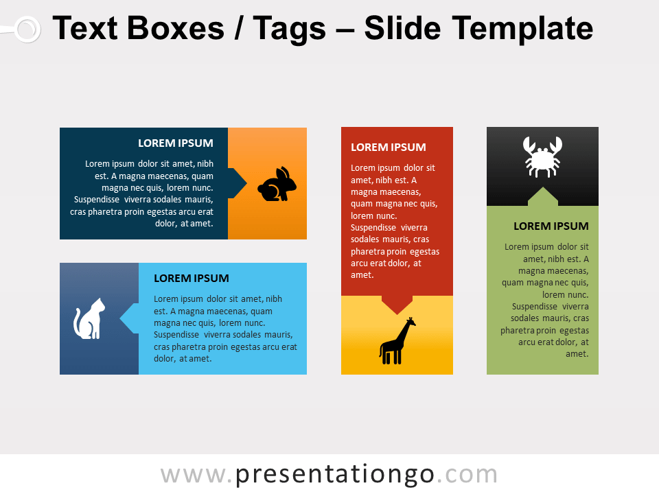 Infographic Text Boxes For Powerpoint And Google Slides Images