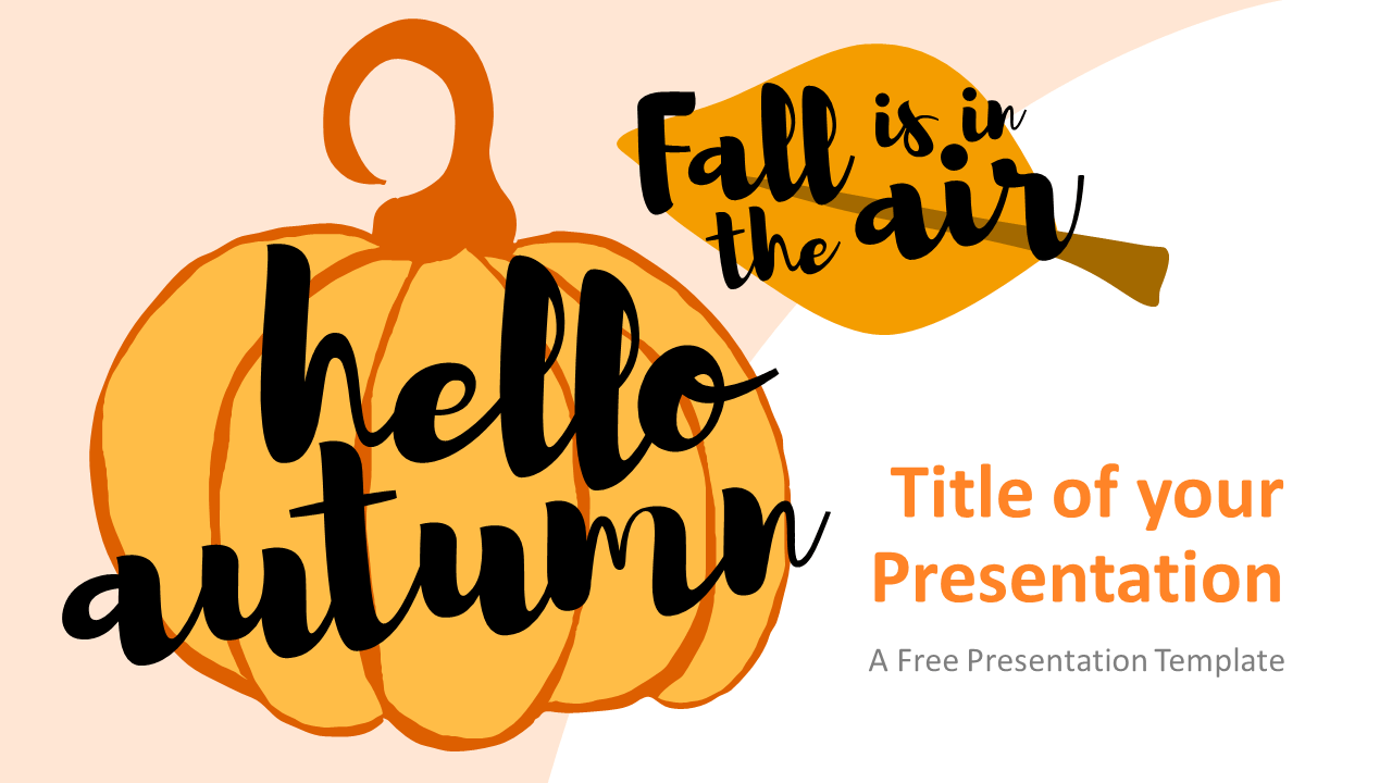 Fall Template for PowerPoint and Google Slides PresentationGO