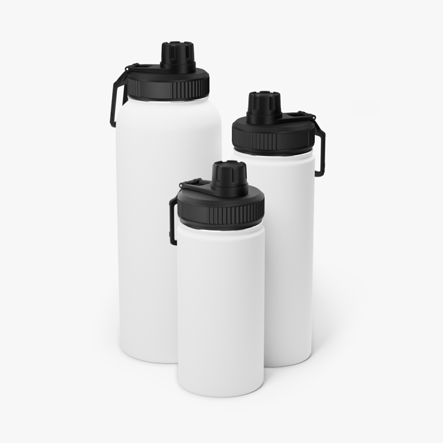 Steel Water Bottle Print On Demand, Sports Lid