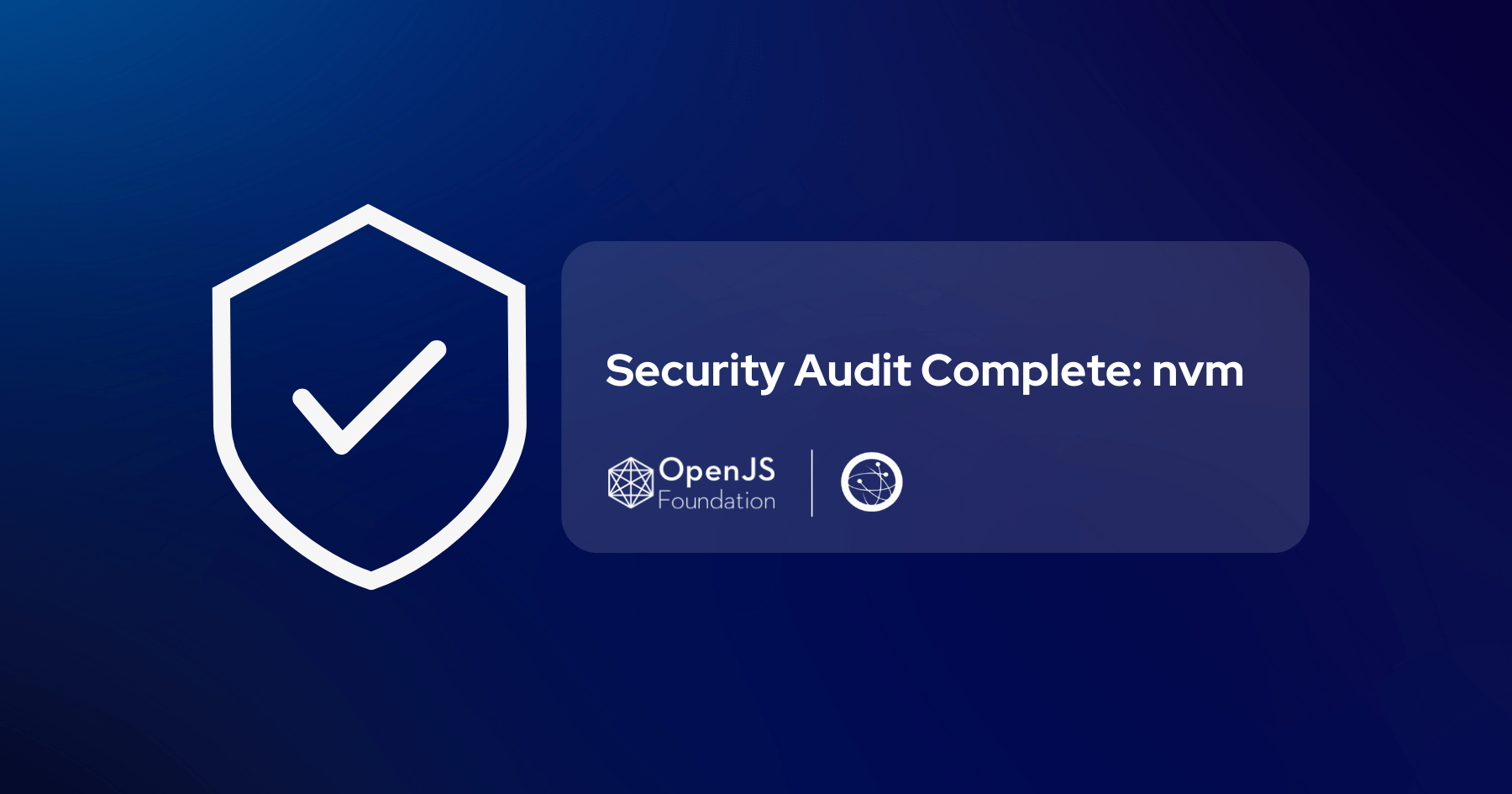 OpenJS Security Audit for nvm Completed Successfully | OpenJS Foundation