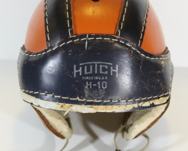 Antique Vintage Hutch Leather Football Helmet Authentic Pristine