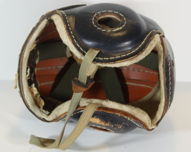 Antique Vintage Hutch Leather Football Helmet Authentic Pristine