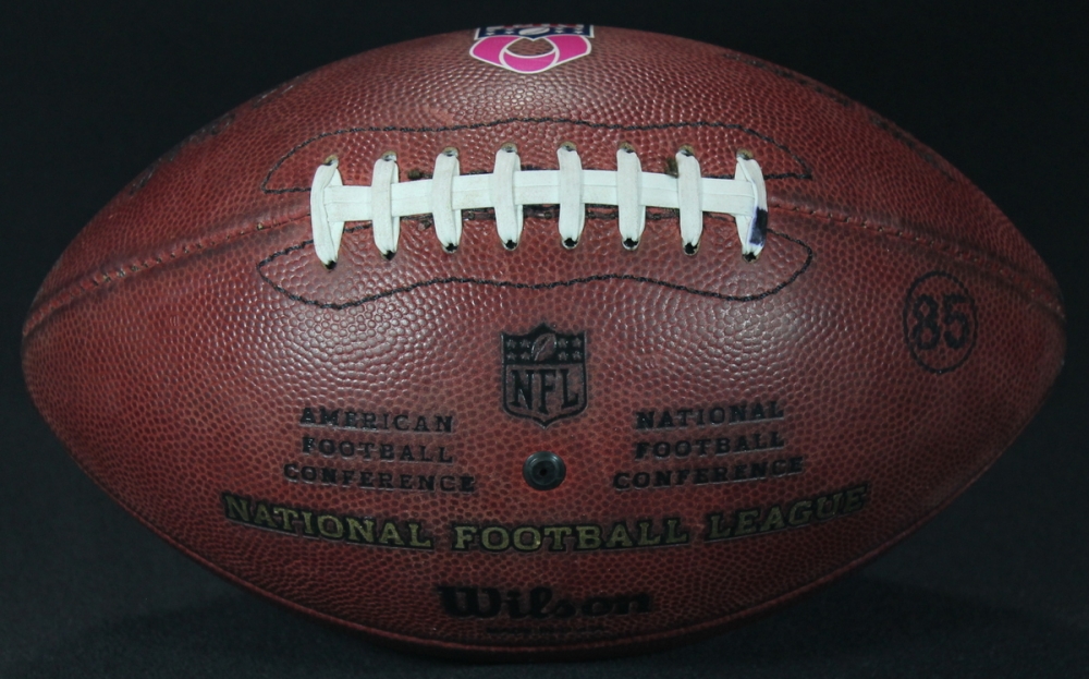 Official NFL Game Ball GameUsed in 2011 by the New Orleans Saints vs