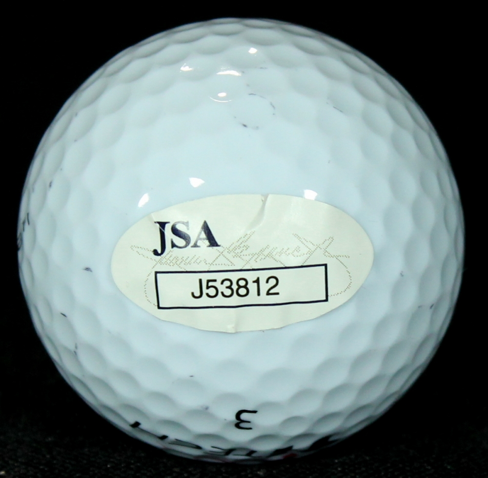 Ian Woosman Signed TiTech Golf Ball (JSA COA) Pristine Auction