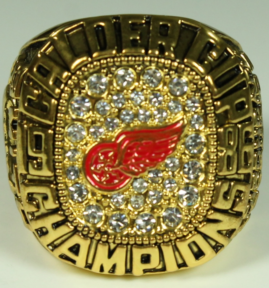 Red Wings High Quality Replica 1986 Calder Cup Championship Ring