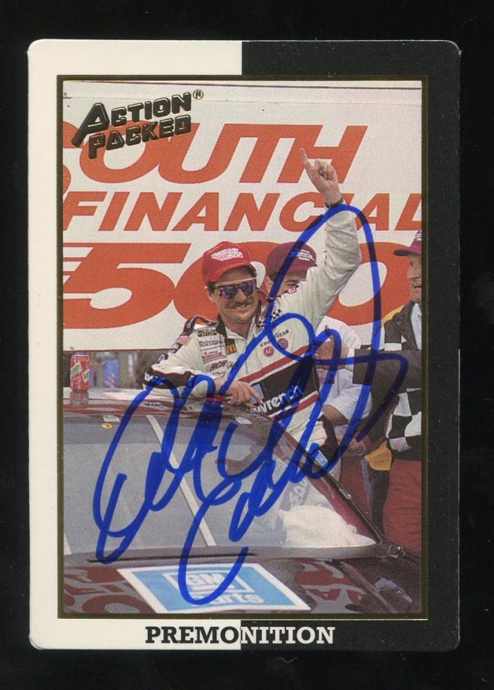 Dale Earnhardt Sr. Signed 1994 Action Packed NASCAR Trading Card (GA COA) Pristine Auction
