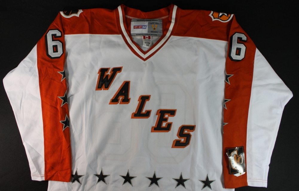 Mario Lemieux Signed Wales AllStar Jersey (GA COA) Pristine Auction