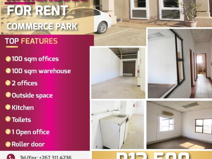 Commercial Property to Rent in Gaborone International Commerce Park