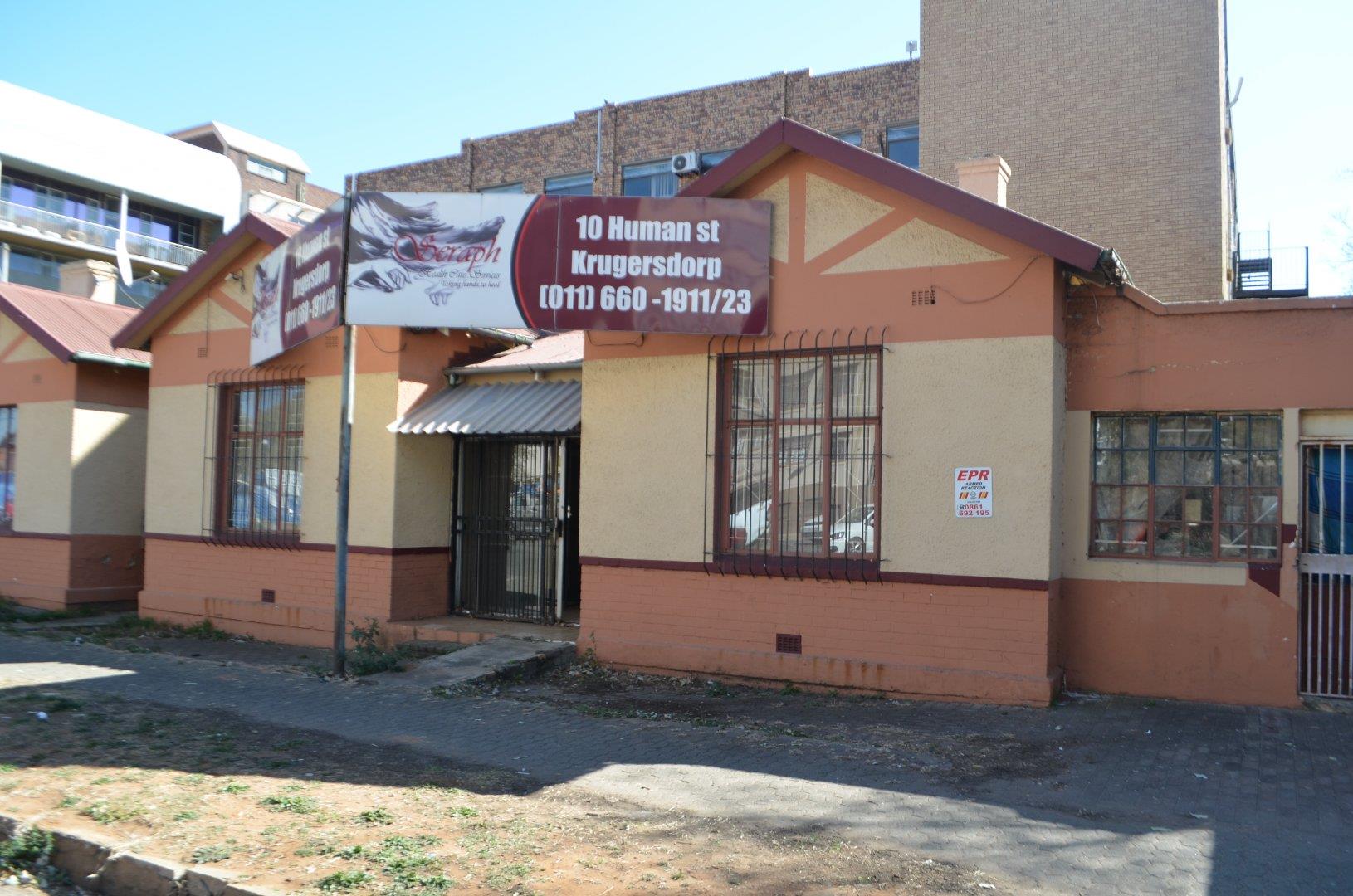Commercial property for sale in Krugersdorp Central 10 Human Street