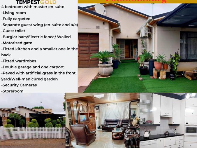 4 Bedroom House to Rent in Gaborone West Phase 2