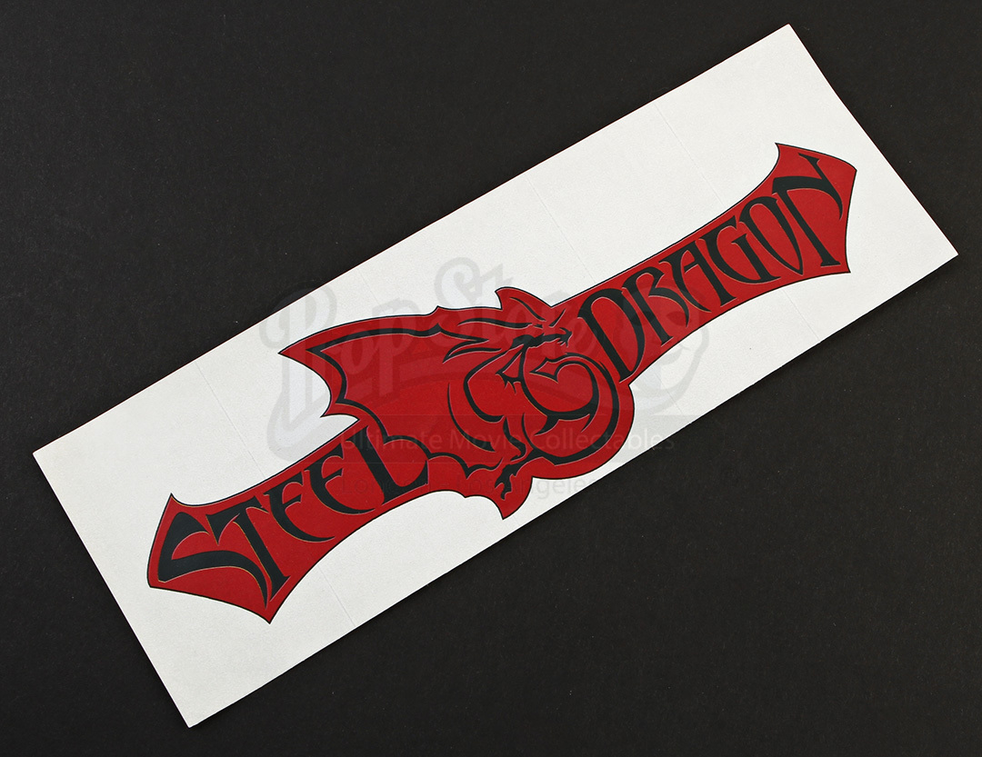 Steel Dragon Logo Sticker Prop Store Ultimate Movie Collectables