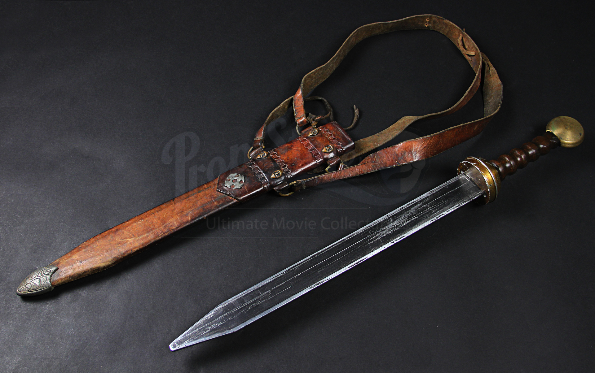 Bors (Ray Winstone) Metal Sword Scabbard Prop Store Ultimate Movie