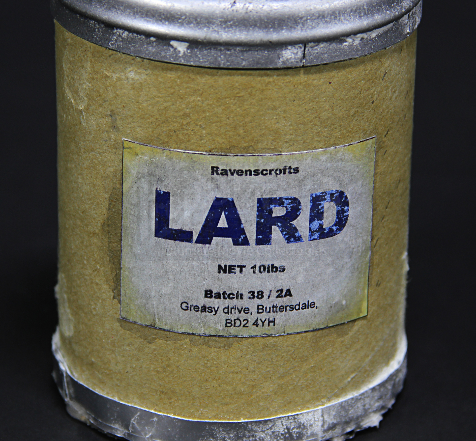 Lard Container Prop Store Ultimate Movie Collectables