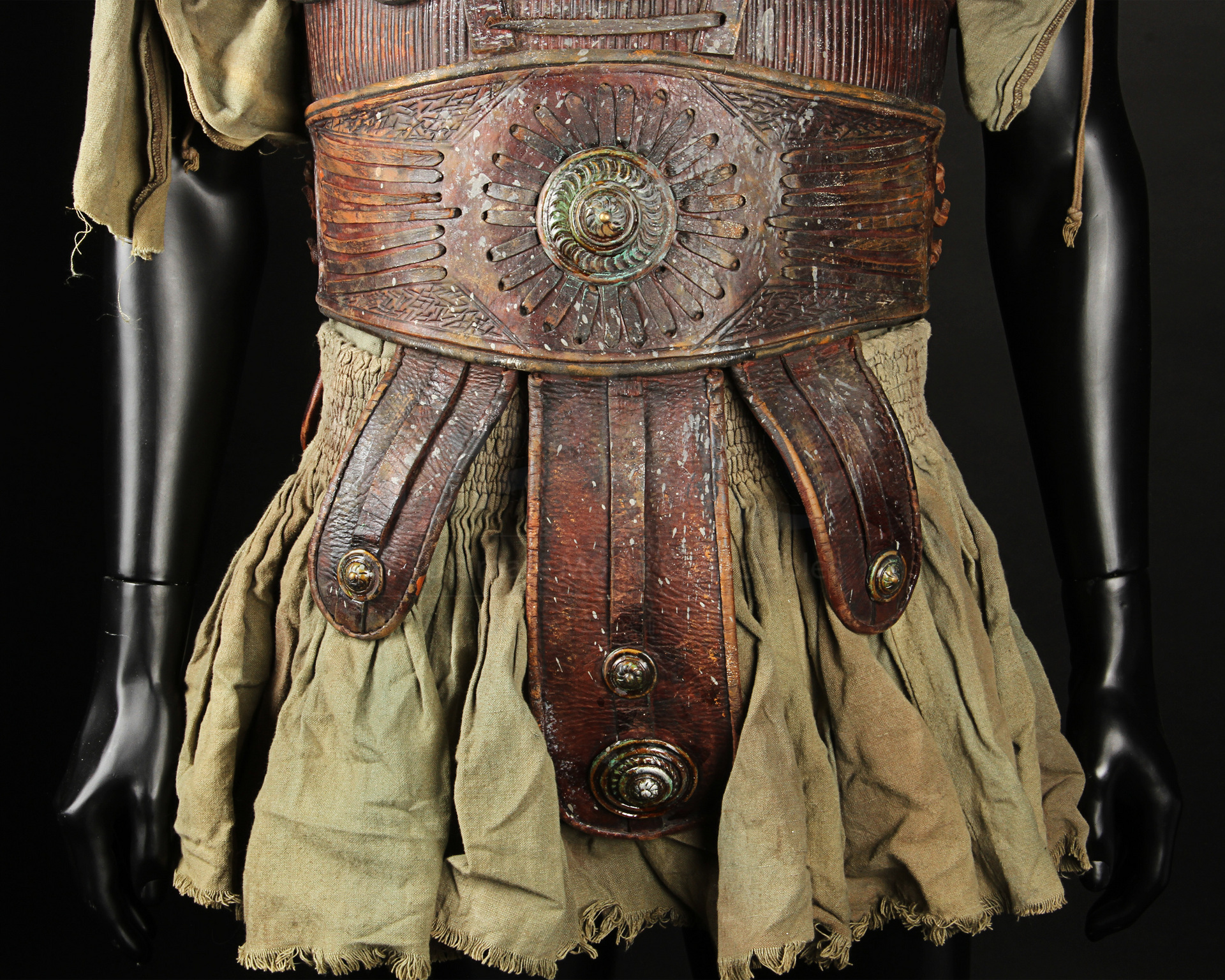 Greek Upper Body Armour And Tunic Prop Store Ultimate Movie Collectables