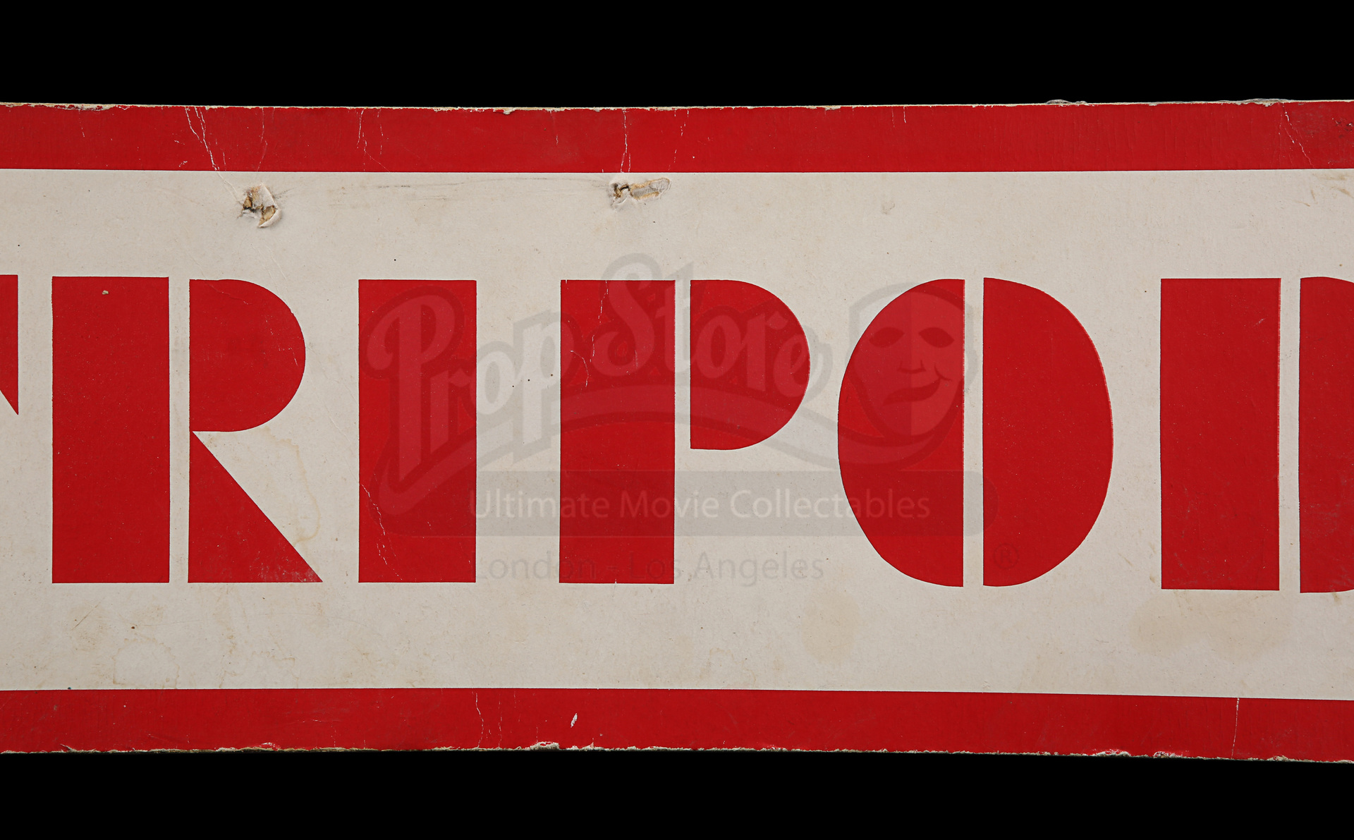 Production Sign Prop Store Ultimate Movie Collectables
