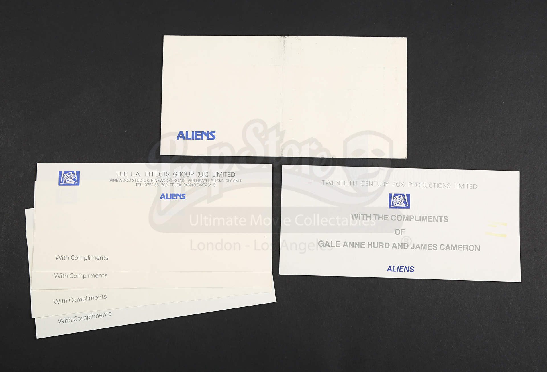 Production Headed Stationery Prop Store Ultimate Movie Collectables