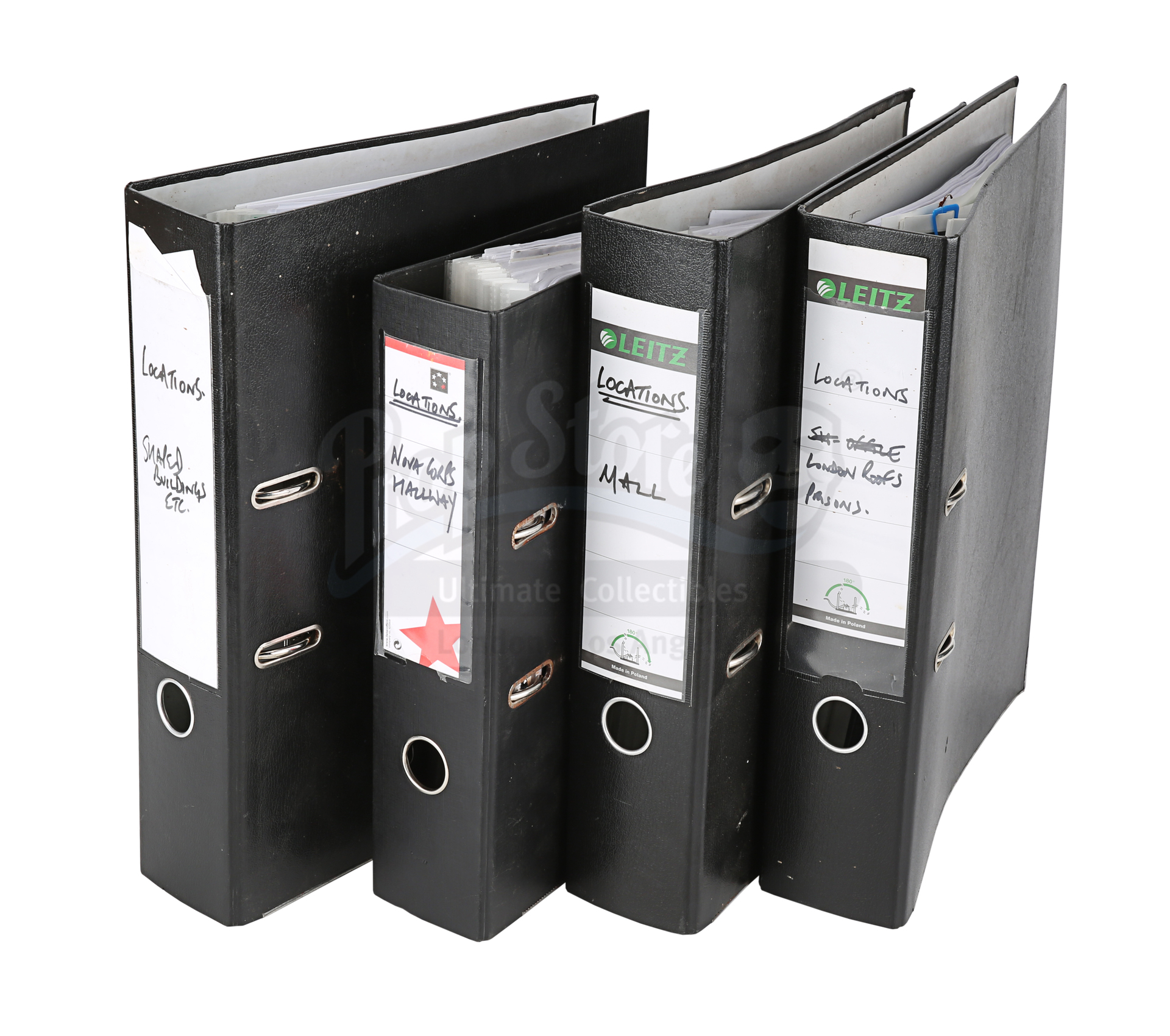 Location Binders Prop Store Ultimate Movie Collectables