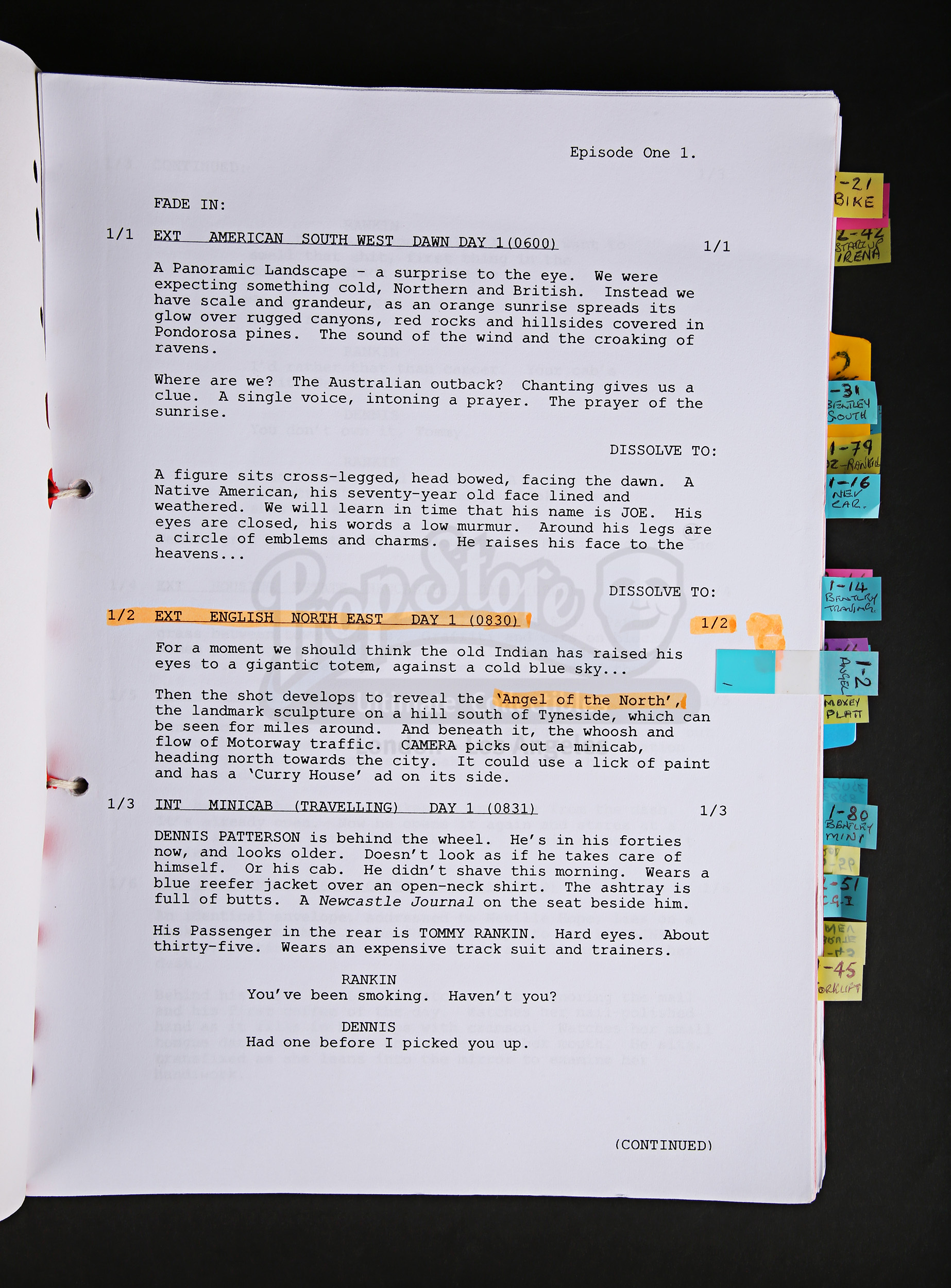 Various Scripts and Paperwork Prop Store Ultimate Movie Collectables