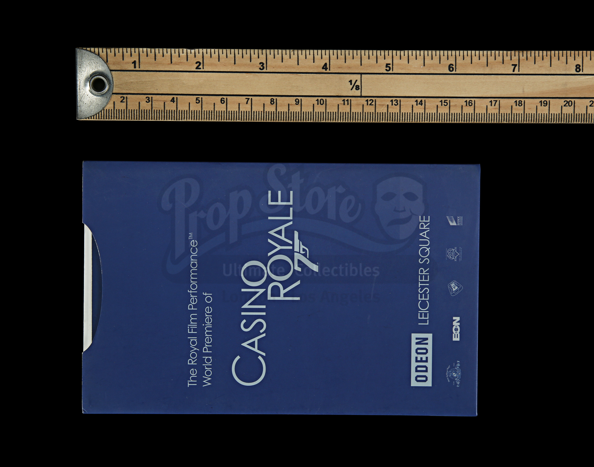 Royal Film Premiere Ticket Prop Store Ultimate Movie Collectables