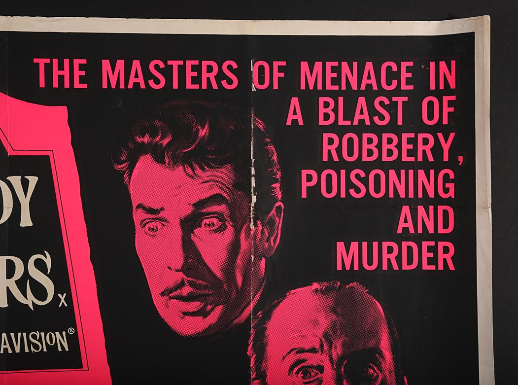 UK Quad Poster, 1963 COMEDY OF TERRORS, THE (1963)