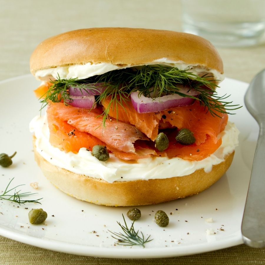 Smoked Salmon Bagel Recipe Prospre