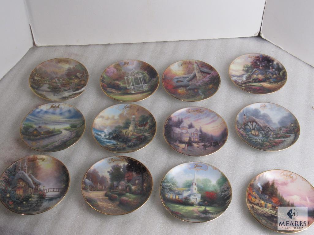 Thomas Kinkade Calendar Plates