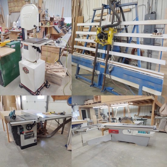 Kiko Auctioneers Auction Catalog Woodworking Equipment 21207