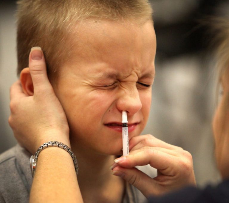 Flu season Nasal spray concerns, early marketing campaigns