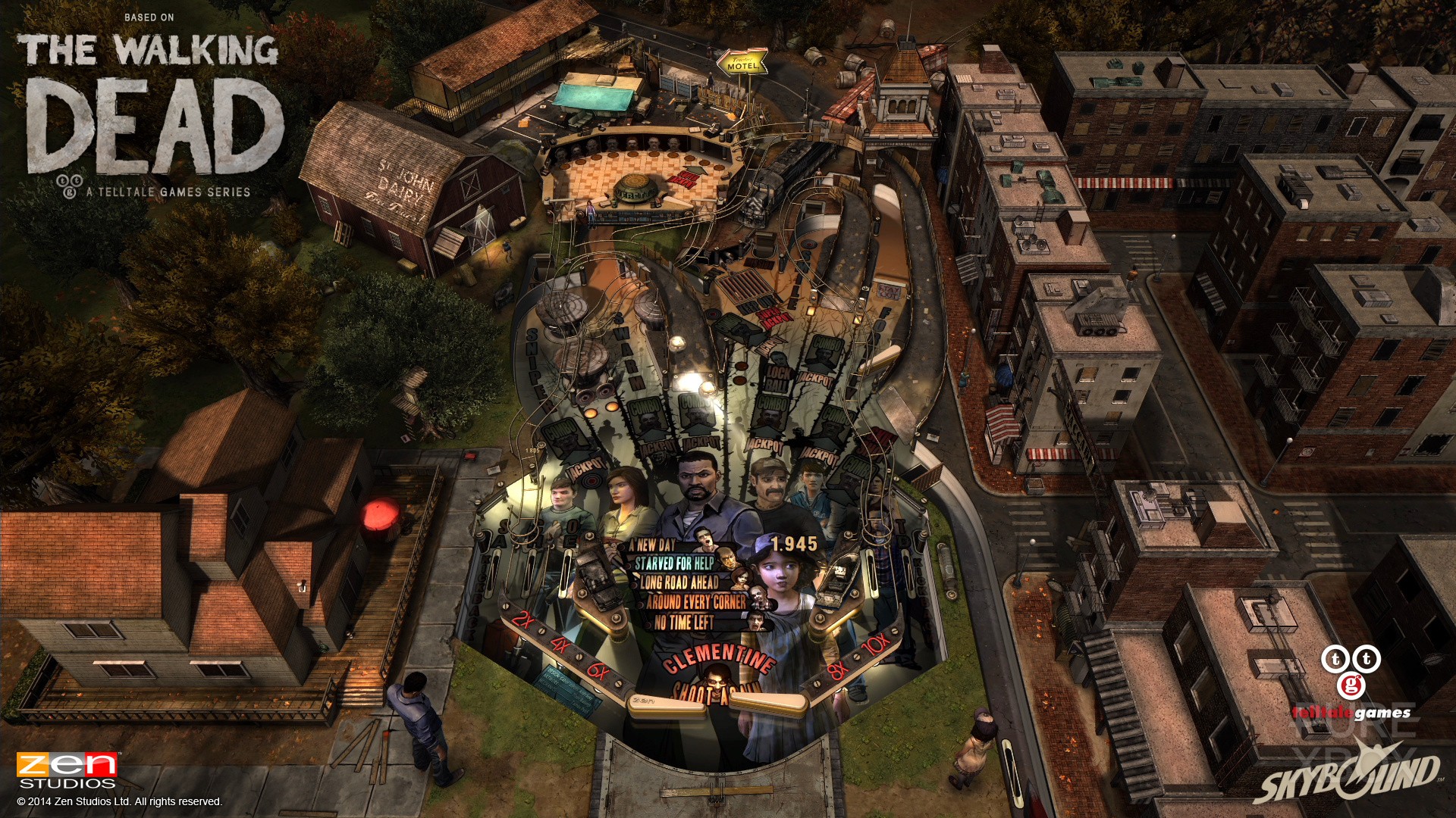 Pinball FX2 The Walking Dead Review Xbox One Reviews