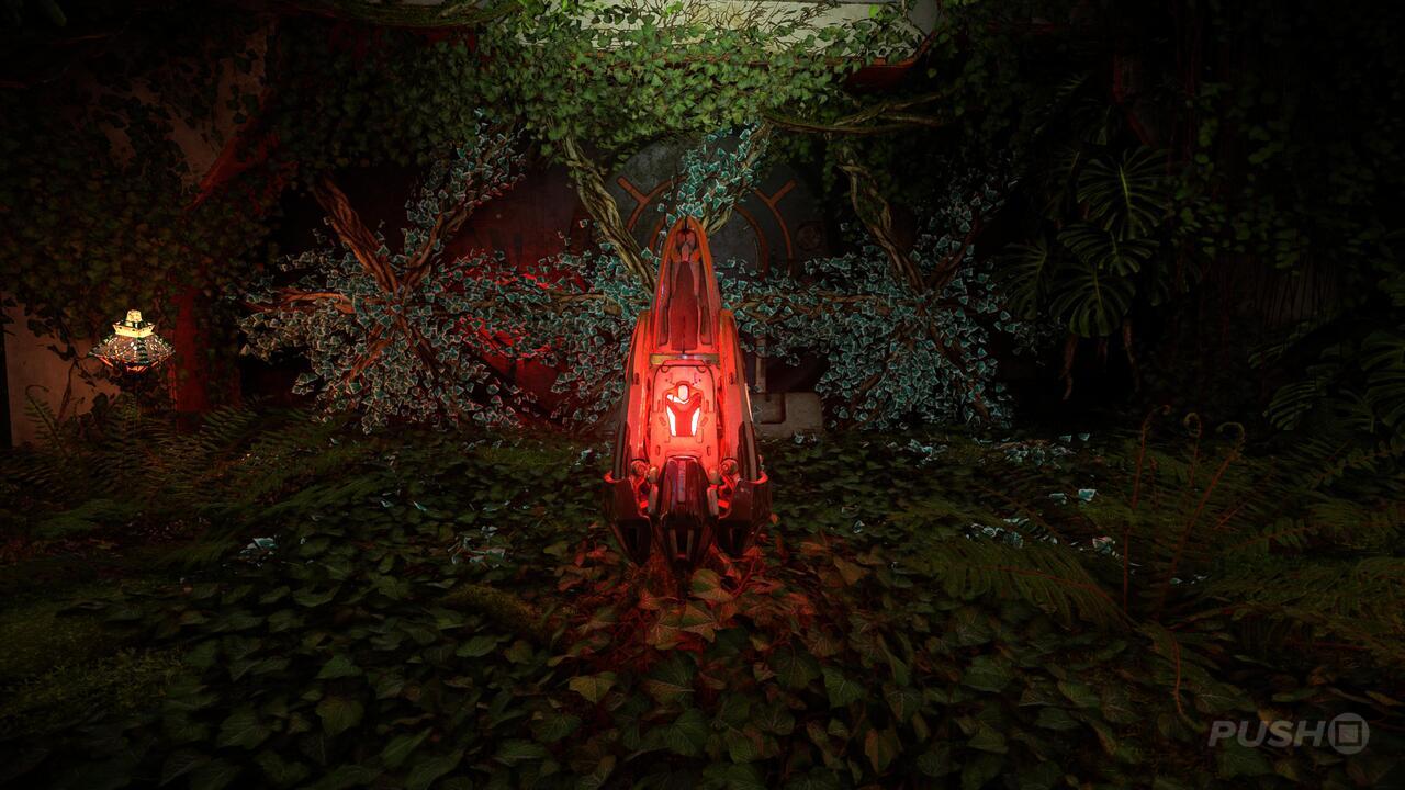 Horizon Forbidden West How to Get Past Metal Flowers Push Square