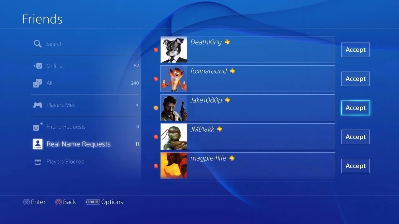 Sony Unsure Whether You'll Ever Be Able to Change Your PSN Name Push