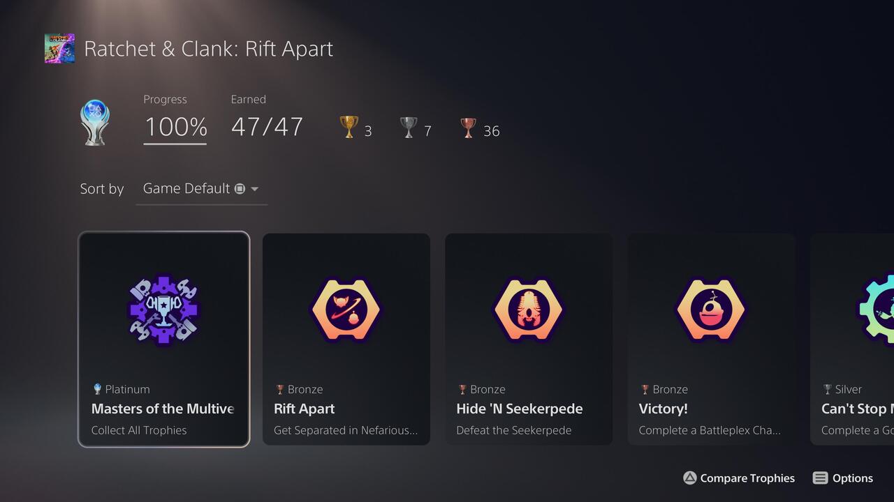 PS5 Firmware Will Display Trophy Lists Vertically Push Square