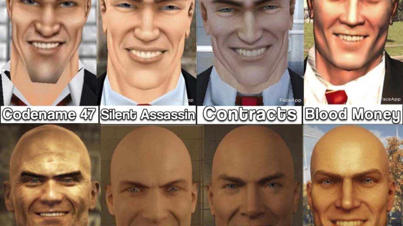 The Evolution of Agent 47's Face Makes for Nightmare Fuel Push Square