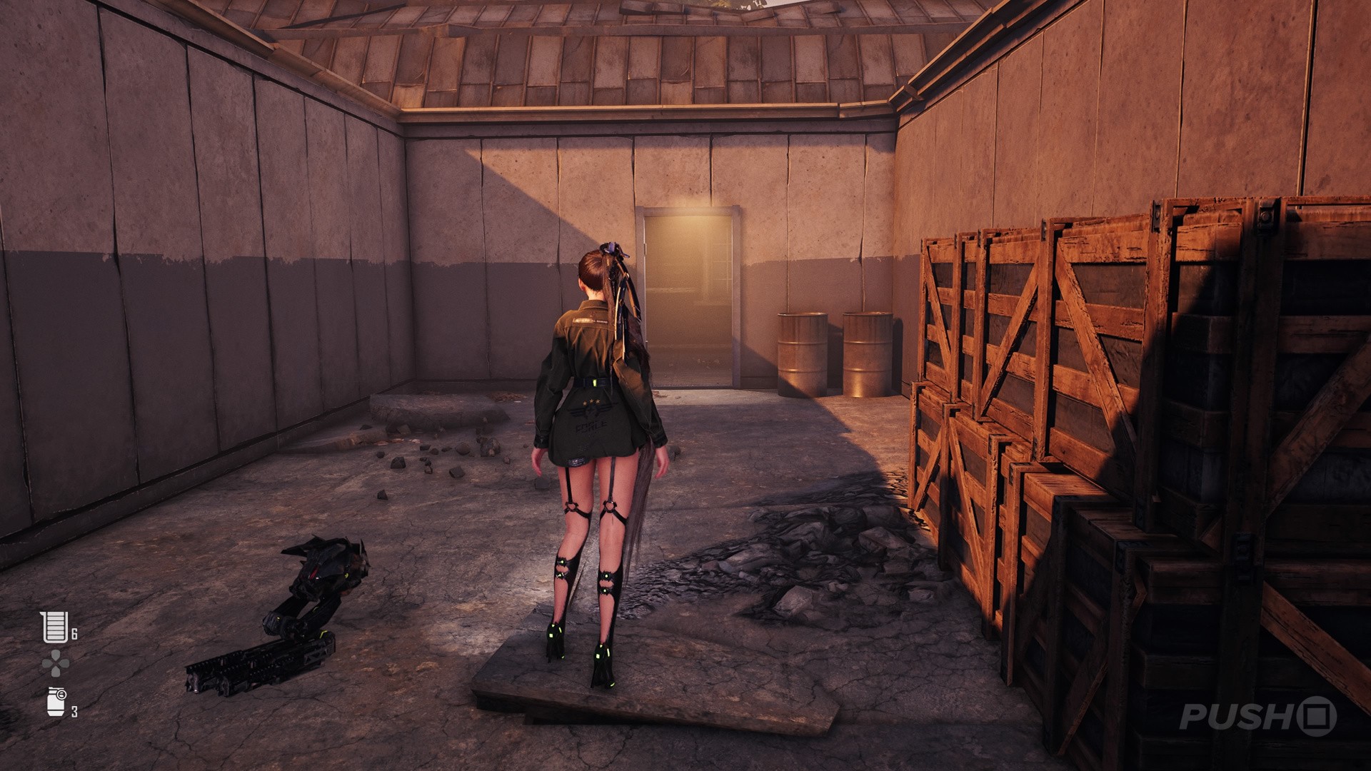 Stellar Blade: Eidos 9 Walkthrough - Design Patterns, Camps | Push Square