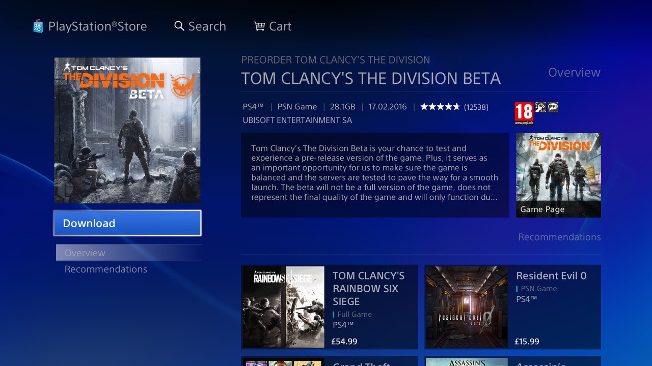 Download The Division's PS4 Open Beta Right Now Push Square