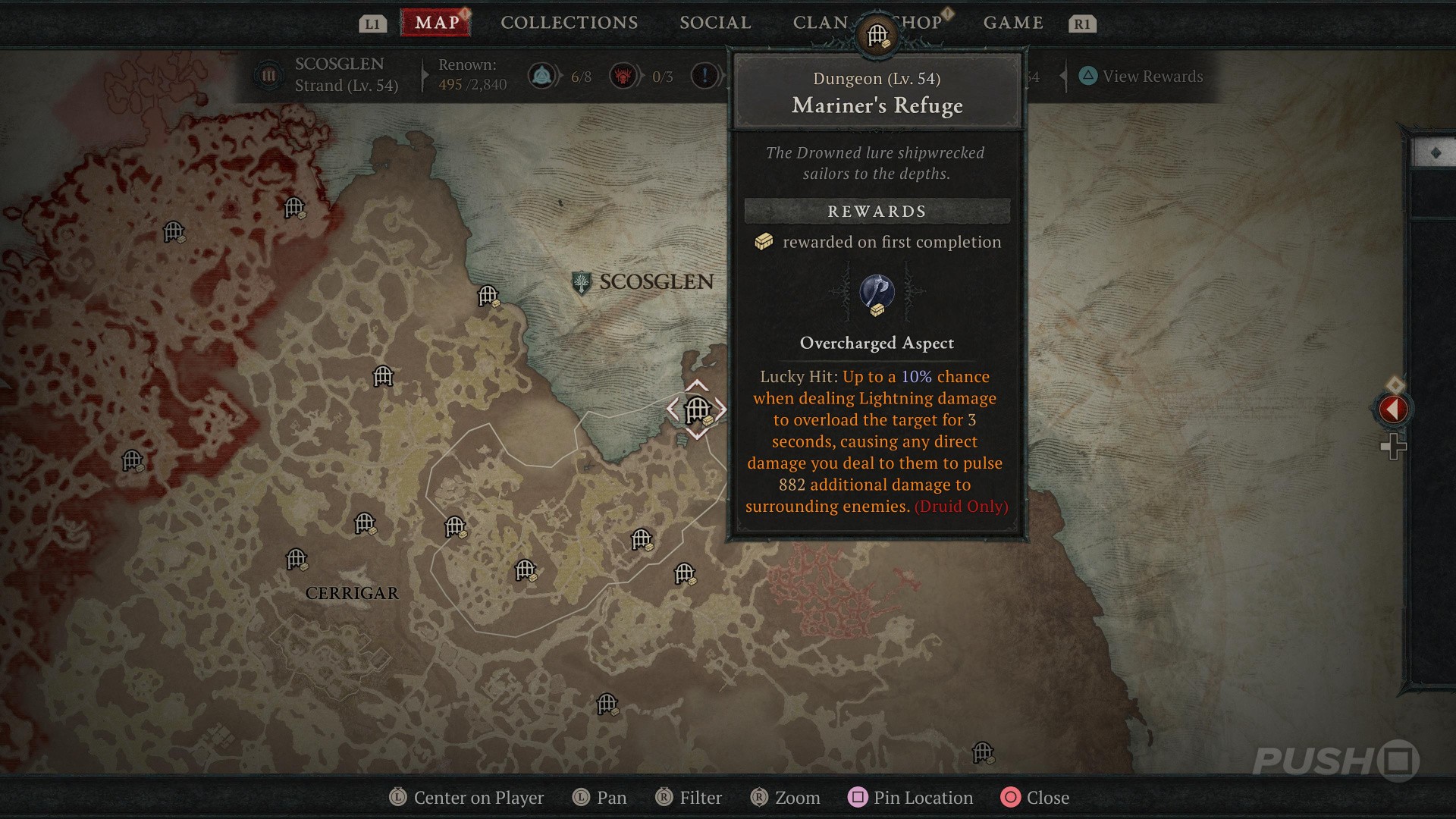 Diablo 4 All Dungeons and Capstone Dungeons Locations Push Square