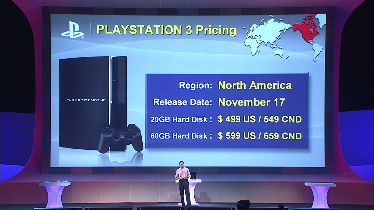 Sony's Infamous E3 2006 Conference Now Viewable in Clear 1080p Push