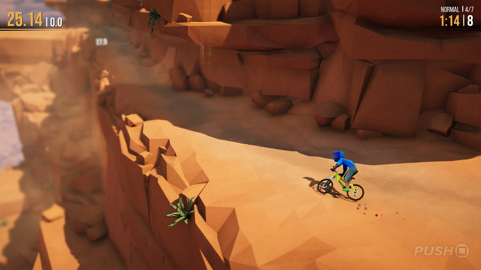 Lonely Mountains Downhill Review (PS4) Push Square