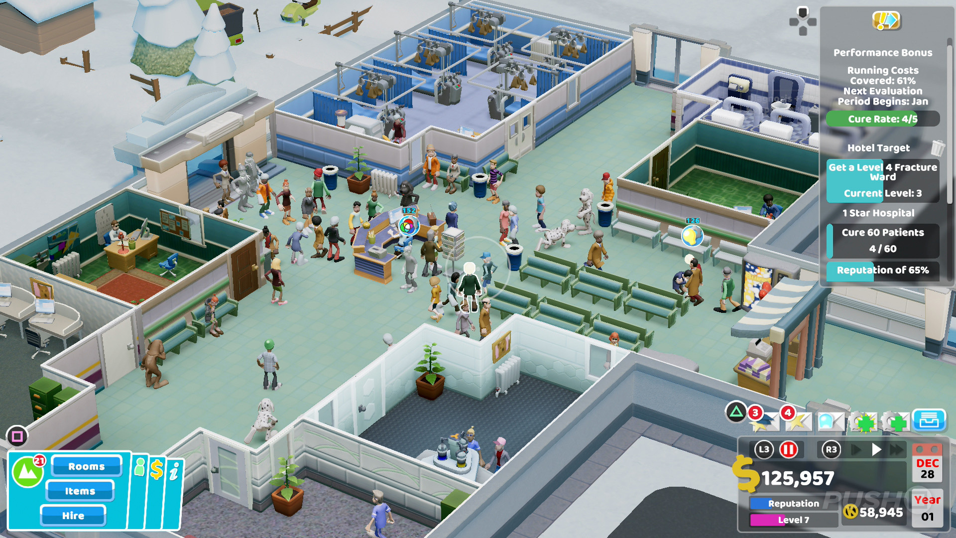 Two Point Hospital (PS4 / PlayStation 4) Game Profile News, Reviews