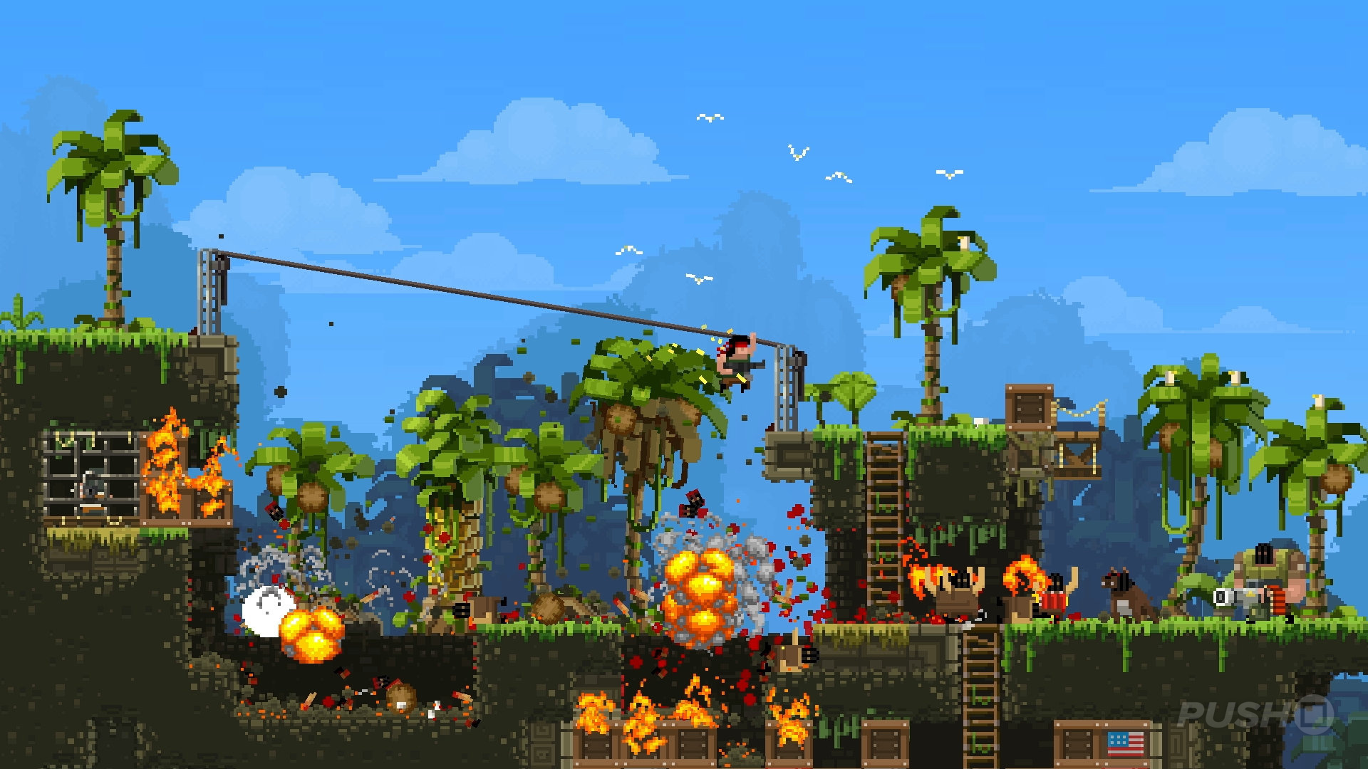 Broforce (2016) PS4 Game Push Square