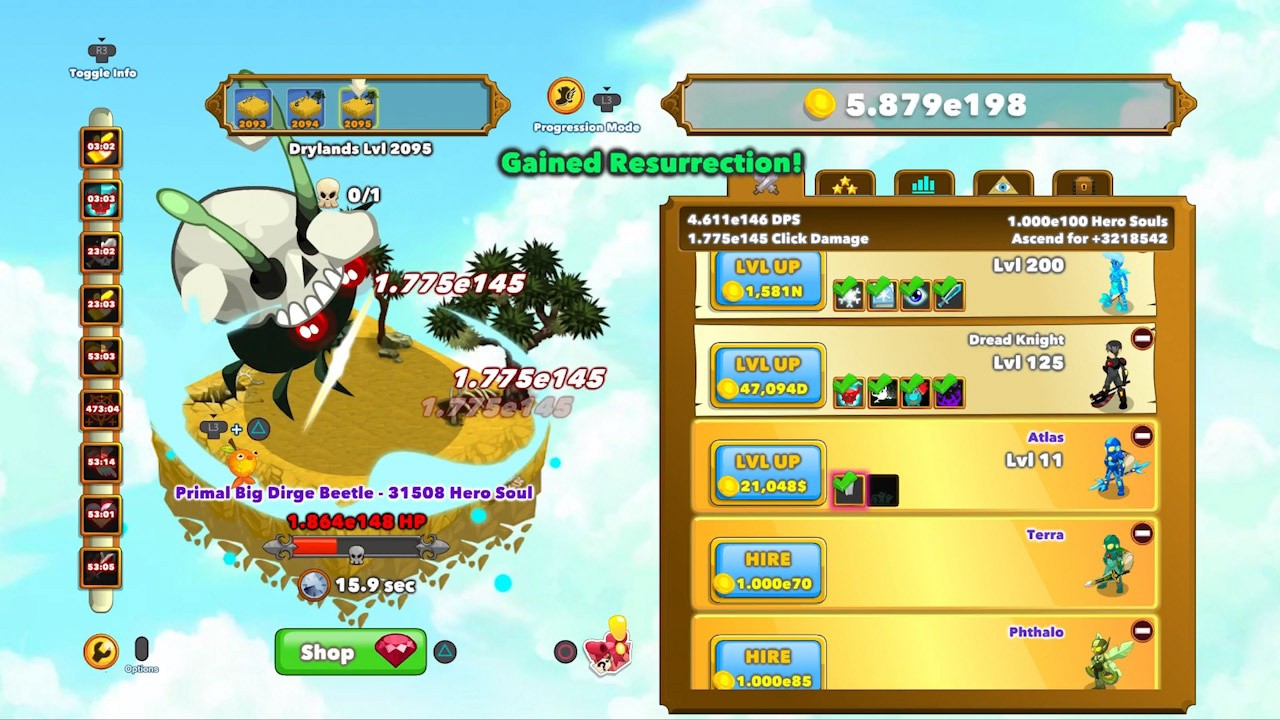 Clicker Heroes Review (PS4) Push Square