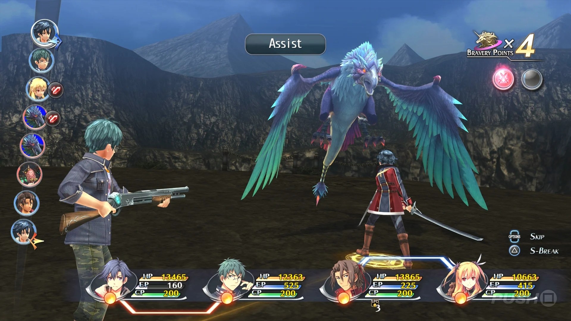 The Legend of Heroes Trails of Cold Steel II (2019) PS4 Game Push